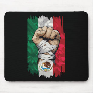 Mexican Boxing Fist Strength Heritage  Mouse Mat