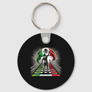 Mexican Boxing Fuerza Honour Spirit Key Ring