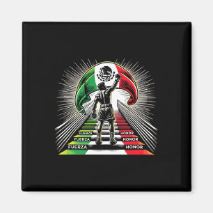 Mexican Boxing Fuerza Honour Spirit Magnet
