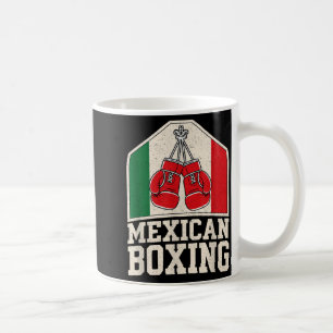 Mexican Boxing Gloves Fighter Los Guantes De Boxeo Coffee Mug