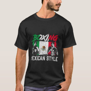 Mexican Boxing Sports Fight Coach Boxer T-Shirt