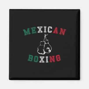 Mexican Boxing T Shirt - Vintage Distressed Style Magnet