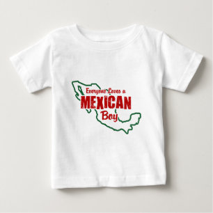 Mexican Boy Baby T-Shirt