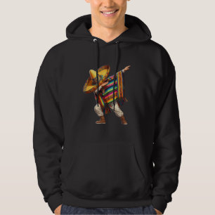 Mexican Boy Dabbing Poncho Fiesta Cinco de Mayo Hoodie