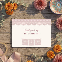 Mexican Bridesmaid Proposal Viva la Novia