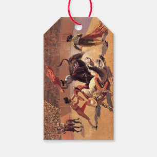 Mexican Bull Fight (by Frederic Remington) Gift Tags
