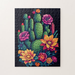 Mexican Cactus Jigsaw Puzzle
