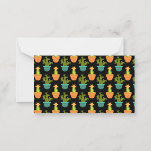 Mexican Cactus Plant Cinco de Mayo Fiesta Gardener Card