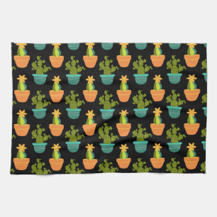 Mexican Cactus Plant Cinco de Mayo Fiesta Gardener Tea Towel