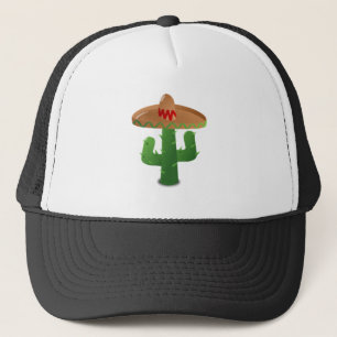 Mexican Cactus Trucker Hat