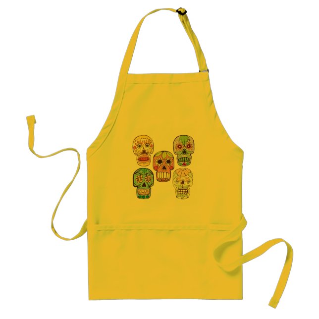 Mexican Calaveras Apron (Front)