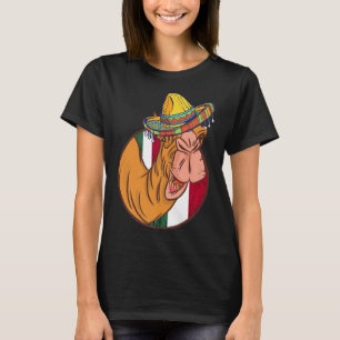 Mexican Camel Hat Sombrero Funny Camel Life Mexico T-Shirt