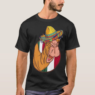 Mexican Camel Hat Sombrero Funny Camel Life Mexico T-Shirt