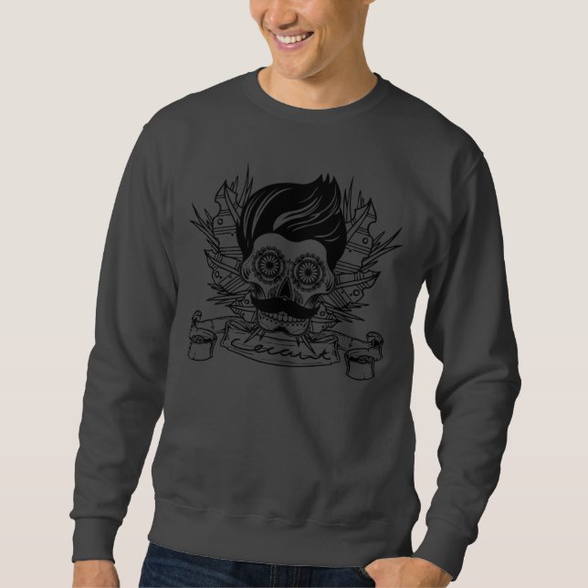 Mexican (Charcoal gray) Sweatshirt (Front)