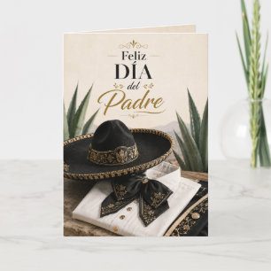 Mexican Charro Father’s Day   Feliz Día del Padre Card
