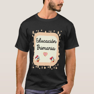 Mexican Chicken Spanish Elementary School Back-to- T-Shirt