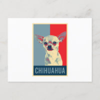 Mexican Chihuahua Dog Portrait Pop Art