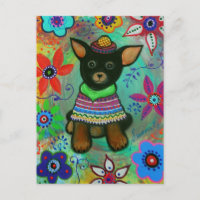 Mexican Chihuahua Pet Lover Black