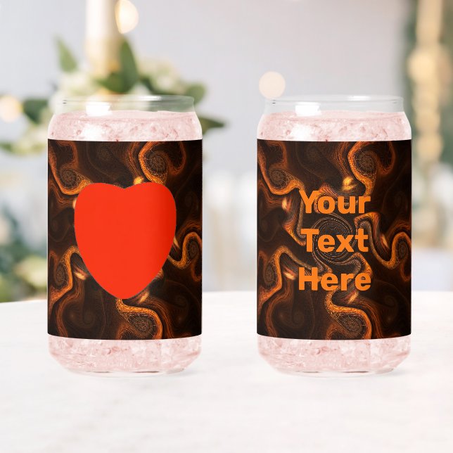 Mexican Chocolate Can Glass (Insitu (Wedding))
