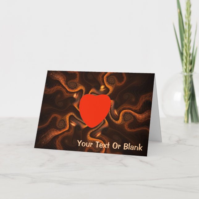 Mexican Chocolate Holiday Card (Front)
