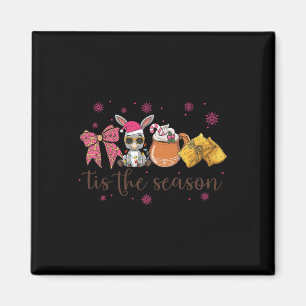 Mexican Christmas Tis The Season Pink Spanish Chri Magnet
