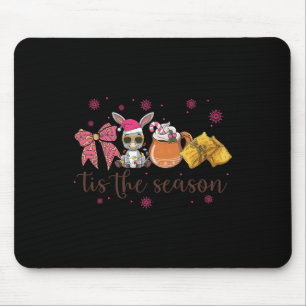 Mexican Christmas Tis The Season Pink Spanish Chri Mouse Mat
