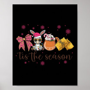 Mexican Christmas Tis The Season Pink Spanish Chri Poster