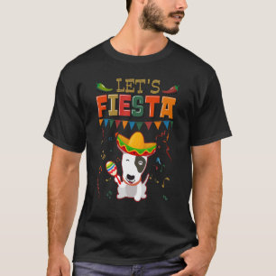 Mexican Cinco De Mayo Fiesta  Let's Fiesta Bull Te T-Shirt