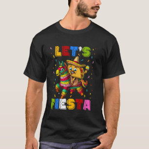 Mexican Cinco de Mayo Fiesta Party Taco Riding Pin T-Shirt