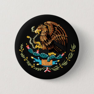 Mexican coat of arms button
