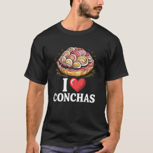 Mexican Conchas Pan De Dulce Pastry Chef 1 T-Shirt