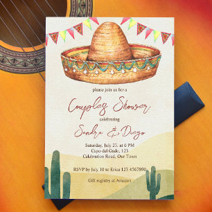 Mexican couples shower invitation