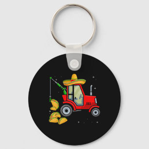 Mexican Crane Tacos Boys Cinco De Mayo Fiesta Kids Key Ring