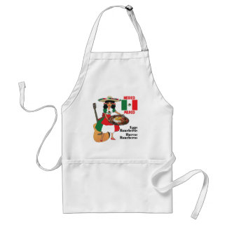 Mexican Cuisine aprons - Huevos Rancheros