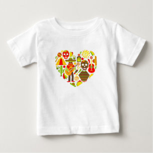 Mexican day of the dead Mexico Baby T-Shirt