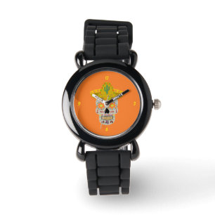 Mexican Day of the Dead Skull  Watch