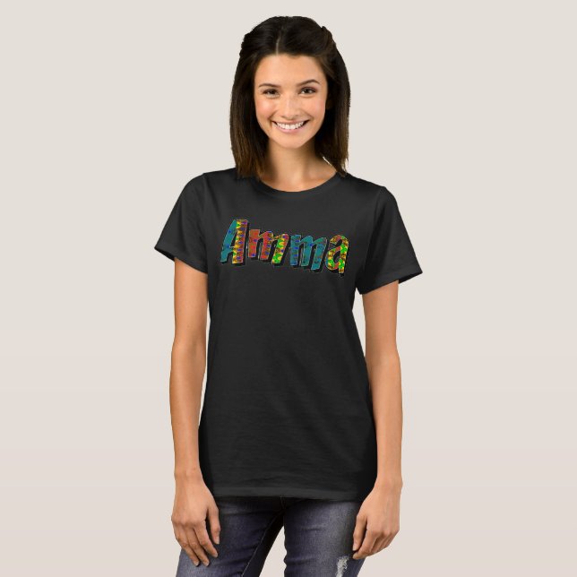 Mexican design1 Amma T-Shirt (Front Full)