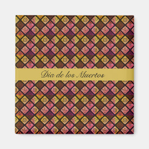 Mexican Dia de los Muertos customisable Magnet