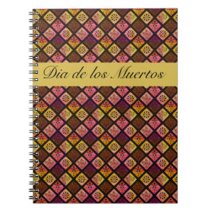 Mexican Dia de los Muertos customisable Notebook