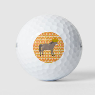 Mexican Donkey Day of the Dead Golf Balls