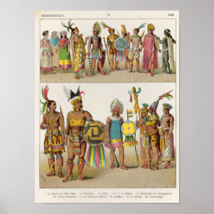 Mexican Dress Poster