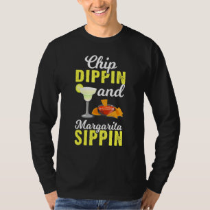 Mexican Drinking Squad Lime Chip Dippin Margarita T-Shirt