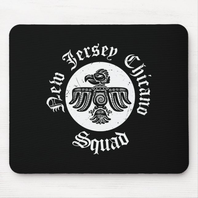 Mexican Eagle Apparel Men Latino Clothing New Jers Mouse Mat (Front)