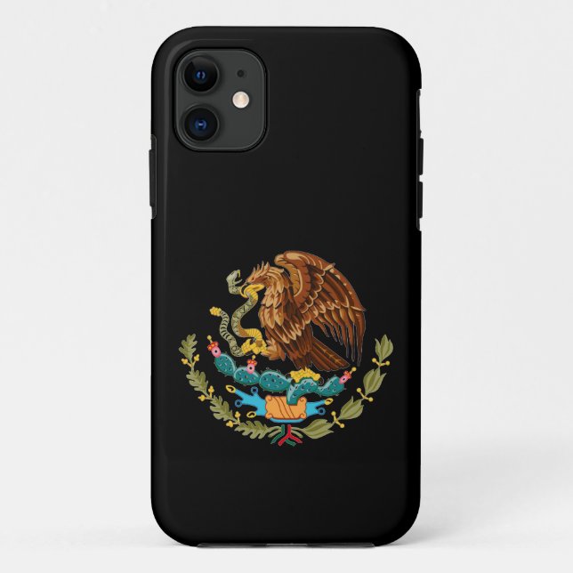 Mexican Eagle Case-Mate iPhone Case (Back)