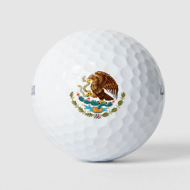 Mexican Eagle Golf Balls (Front)