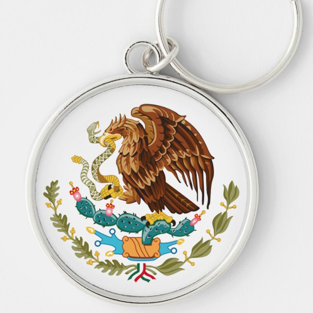 Mexican Eagle Key Ring (Front)