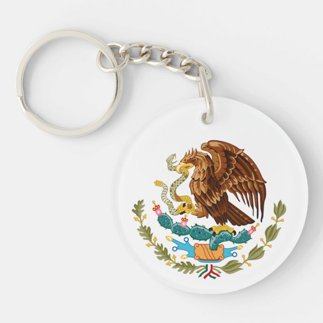 Mexican Eagle Key Ring (Front)
