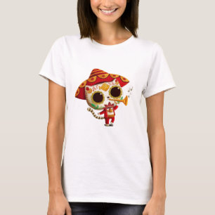 Mexican El mariachi Cute Cat T-Shirt