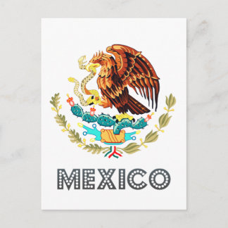 Mexican Emblem Postcard