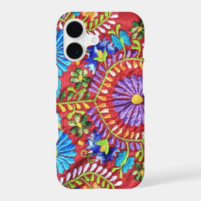 Mexican Embroidery design iPhone 7/8 case (Back)
